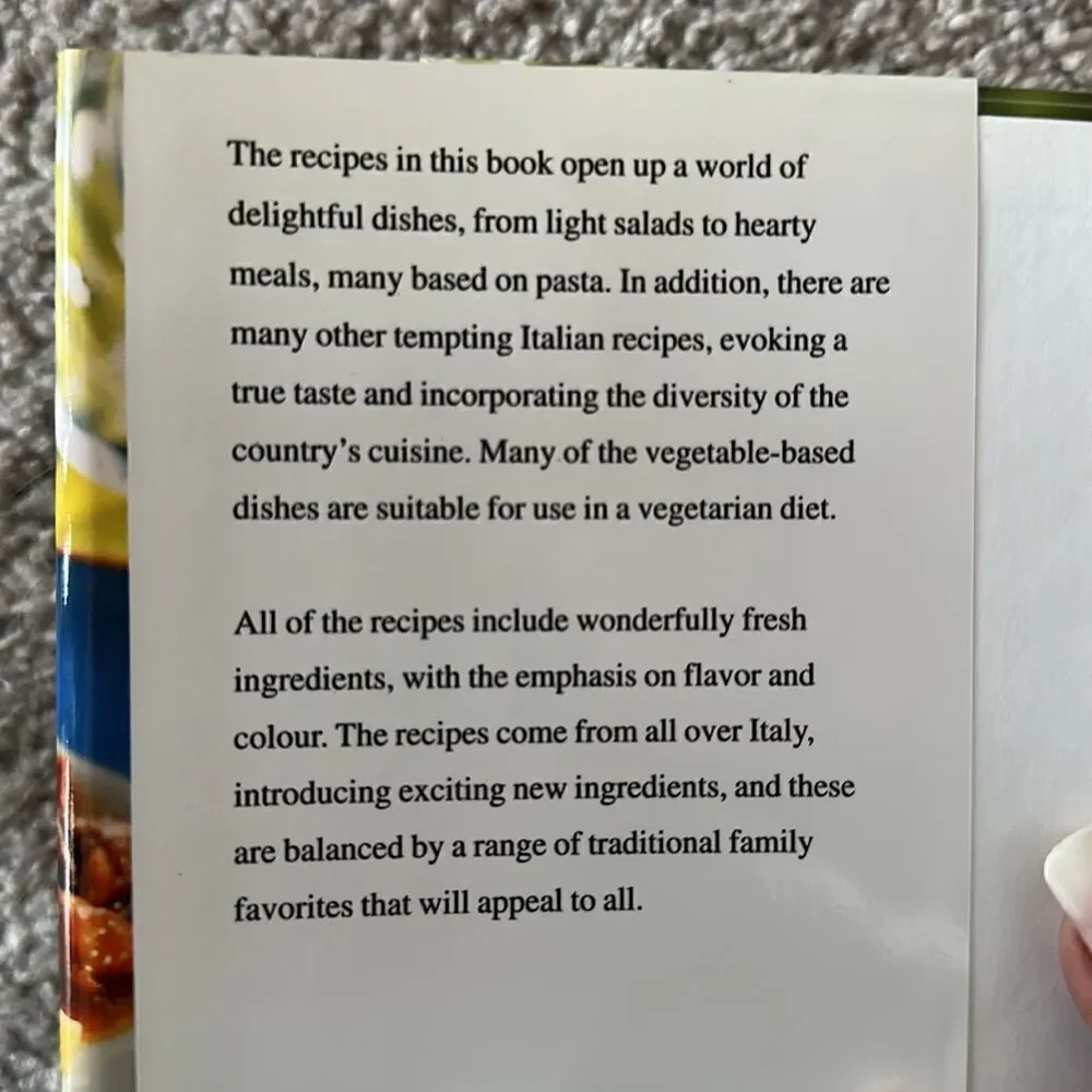 Super Cookery Pasta & Italian Cookbook